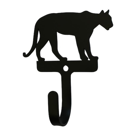 Village Wrought Iron Village Wrought Iron WH-341-S Mountain Lion Wall Hook; Small WH-341-S